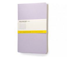 Блокнот Moleskine Large Squared Cahier Journal, 3шт. розовый