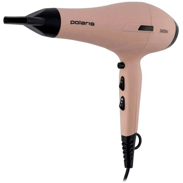 Фен Polaris PHD 2600ACi Salon Hair розовый/серый
