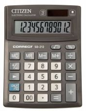 Калькулятор Casio MX-12B черный/коричневый