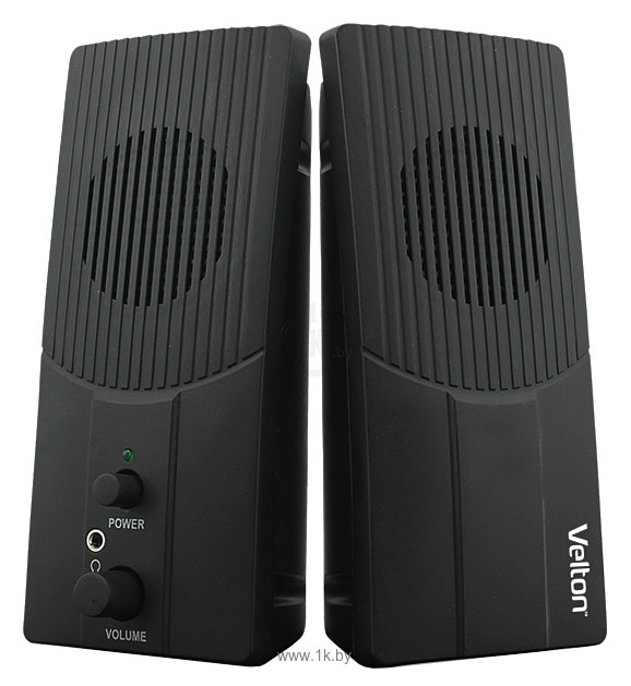 Компьютерная акустика Velton VLT-SP209 2.0, 2Вт(1Вт*2), Аудио выход: 3,5 Jack, питание USB